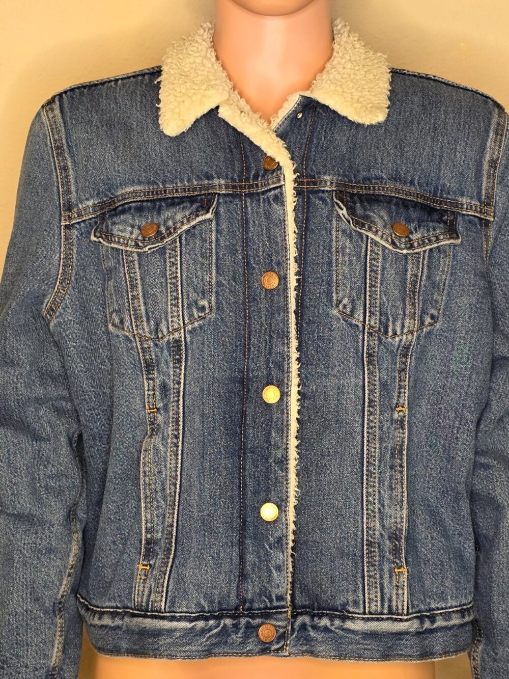 Levi's Type III Sherpa Trucker Jacket, Men's Size 3XL
